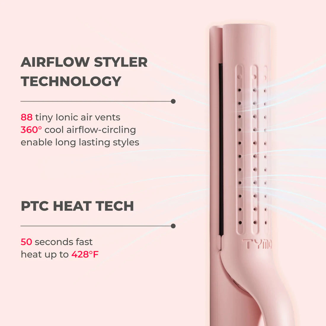 TYMO AIRFLOW PINK